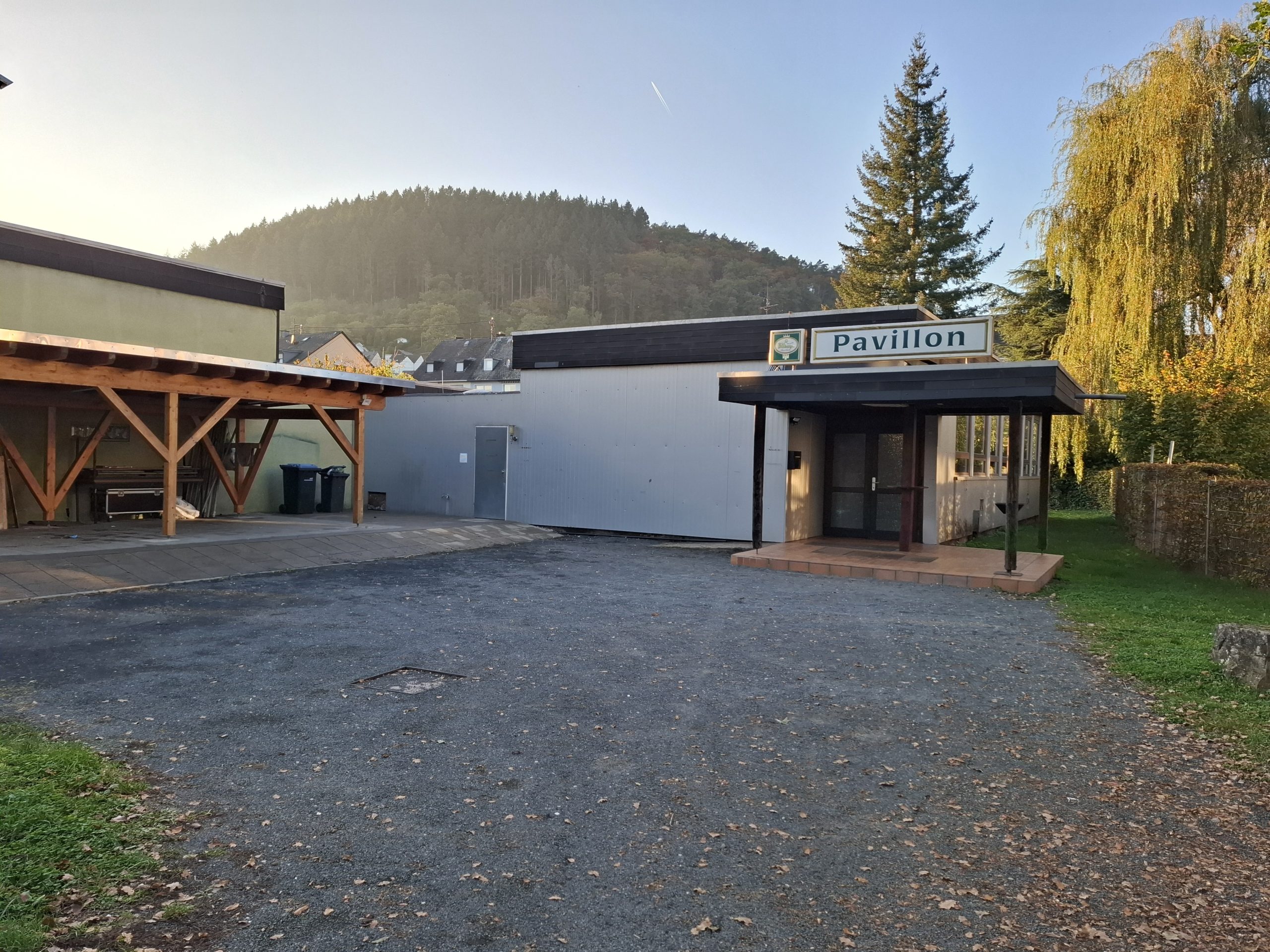 Vereinsheim von außen